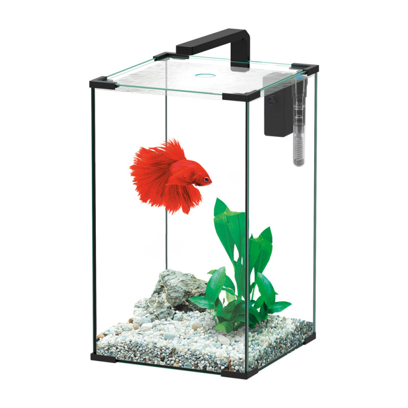 Aquarium ALYA LED équipé noir 45 litres - L. 30,5x