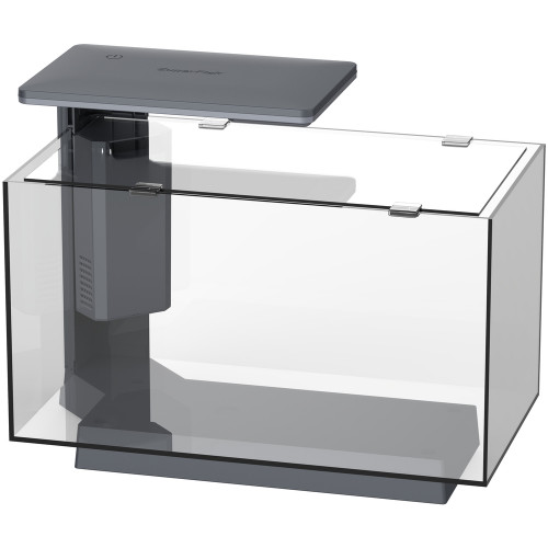 Aquarium Quadro 40 Multi Colour, coloris noir - L.