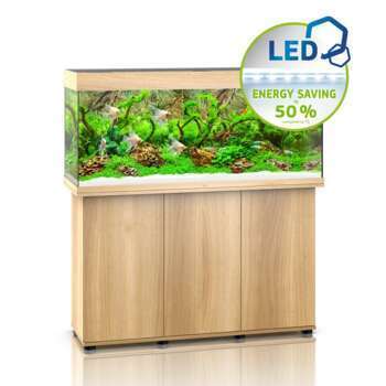 Aquarium avec meuble LED Rio 240 bois H.73cm