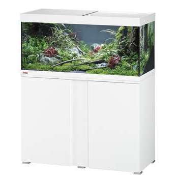 Aquarium avec meuble Vivaline en bois blanc - 180