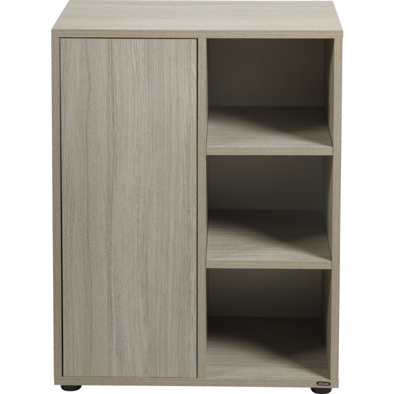Meuble Aquarium Idro 60 Zebrano Gris