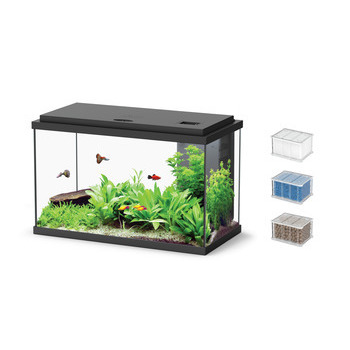 ② Aquarium de 20l ac ts ses accessoires+nourriture+condit