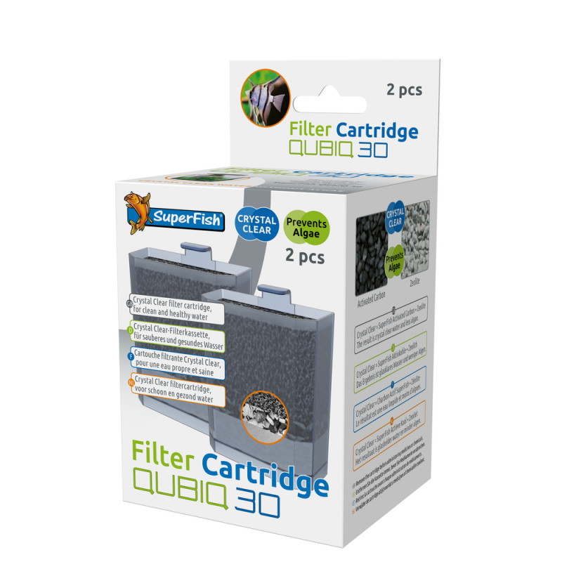 Cartouche filtrante Crystal Clear Qubiq 30 pour aq