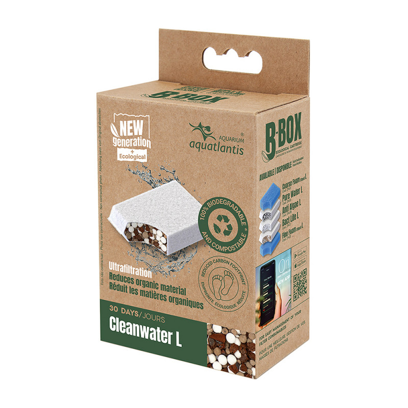 Masse de filtration pour aquarium B-Box Cleanwater
