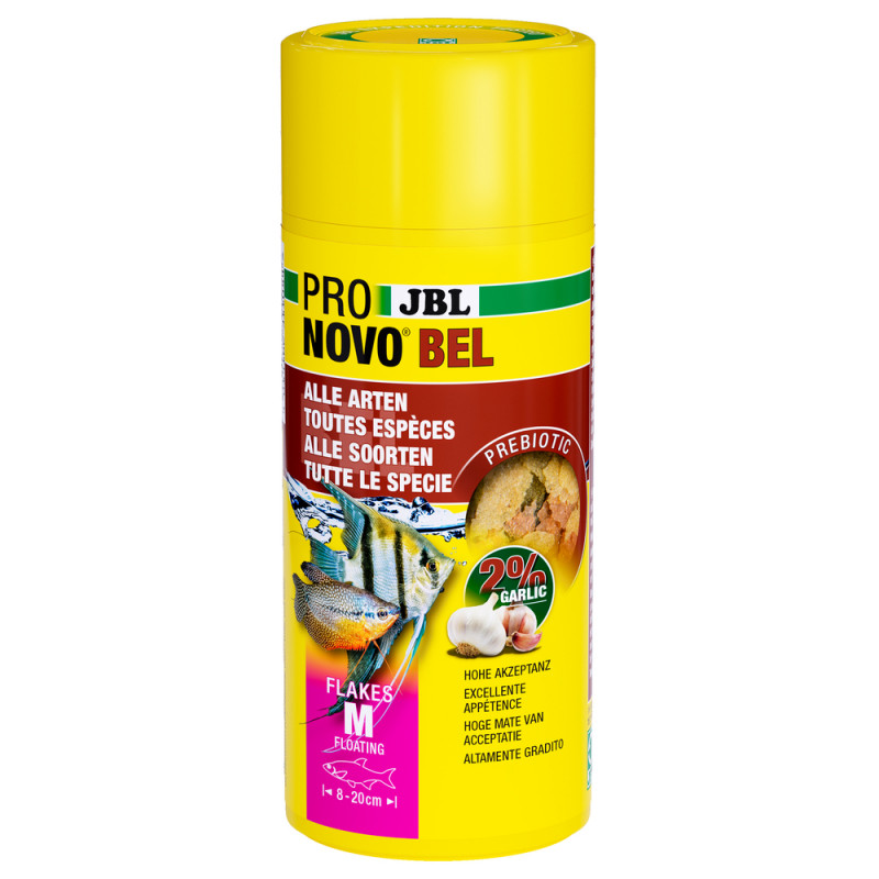 Pronovo Bel Flakes pour poissons d'aquarium M 250m