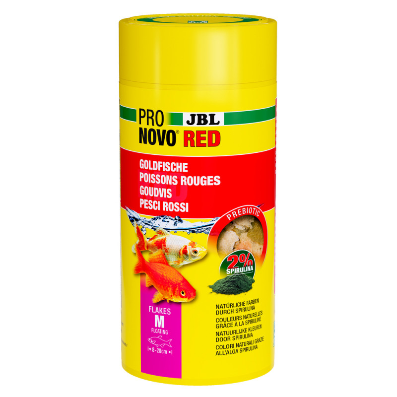 Aliment Pronovo Red poissons rouges flakes M 1000m