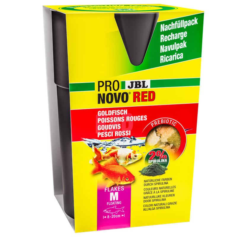 Aliment Pronovo Red poissons rouges flakes M 750ml