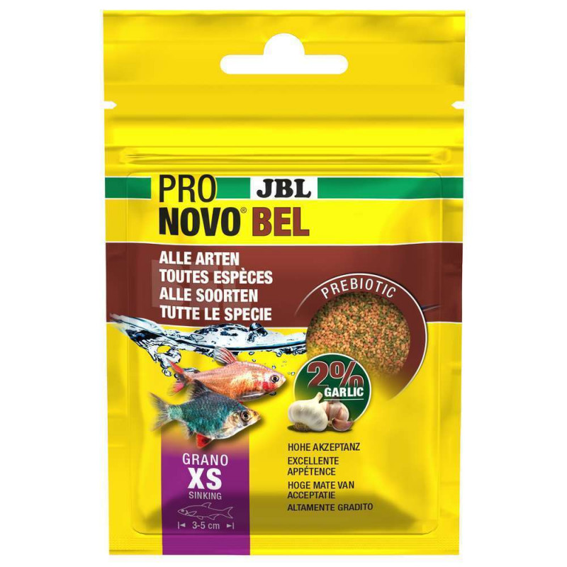 Aliment Pronovo Bel pour poissons d'aquarium grano