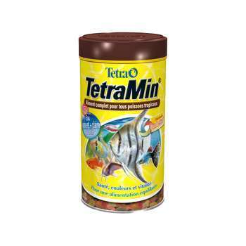 Nourriture en flocons pour poissons tropicaux Tetr