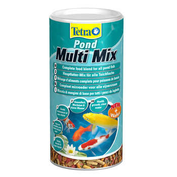 Aliment complet pour poissons de bassin