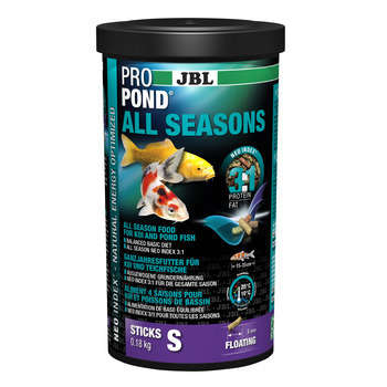 Aliment poissons : all seasons, S, 0,18kg