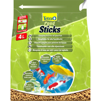 Alimentation poissons Tetrapond: stick 4L