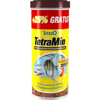 Nourriture en flocons pour poissons tropicaux Tetr