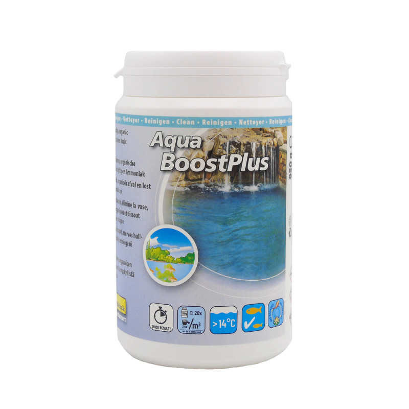 Nettoyeur d'eau d'étang aqua boost plus 1000 g pou