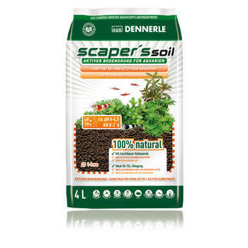 Substrat actif pour aquariums plantés Scapers soil