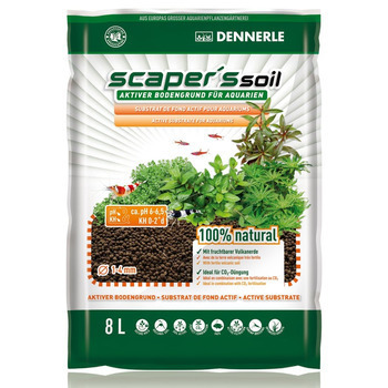 Substrat actif pour aquariums plantés Scapers soil