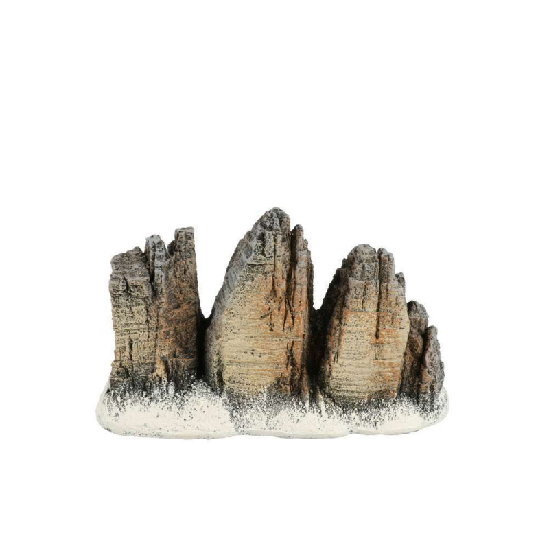 Rocher des Dolomites S, décor d'aquarium multicolo