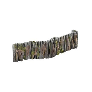 Décoration d'aquarium Stone barrier - L. 38xl. 10x