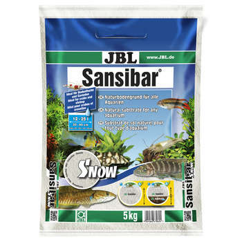 Substrat Sansibar Snow pour décor : Blanc 5kg