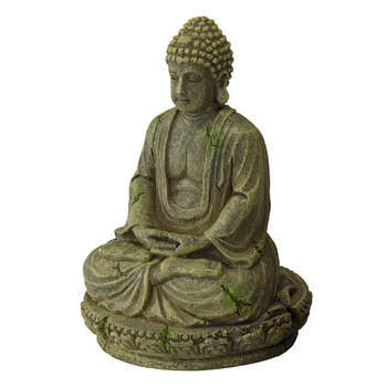 Décoration d'aquarium bayon buddha 2 : L9,3xl8xH12