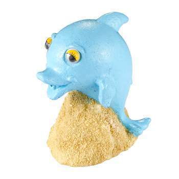 Décor Dauphin Action Air 7x5x8cm Multicolore