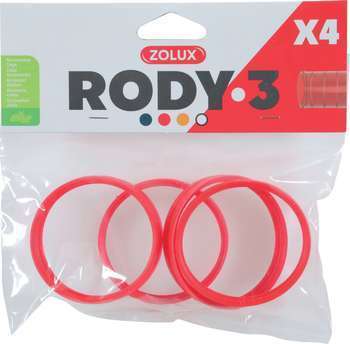 Anneau connecteur rody3 grenadine