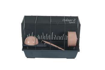 Cage pour hamster INDOOR2 L50 rose