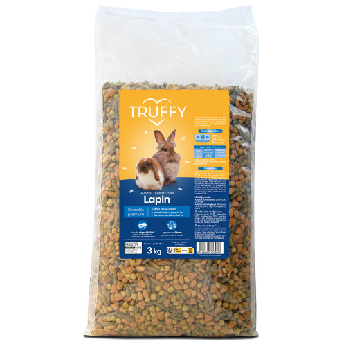 Granulés Premium pour lapin 3kg