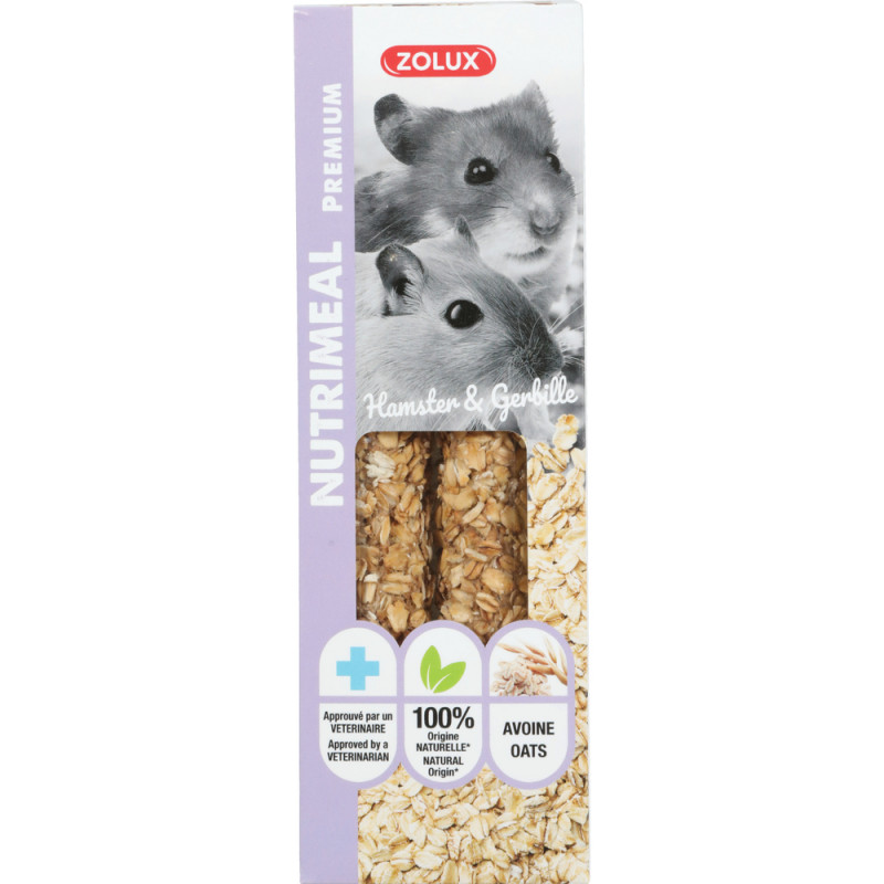 Friandises pour gerbille et hamster, stick Nutrime