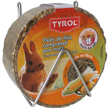 Palet de foin compressé aux maïs soufflé : 240 gra
