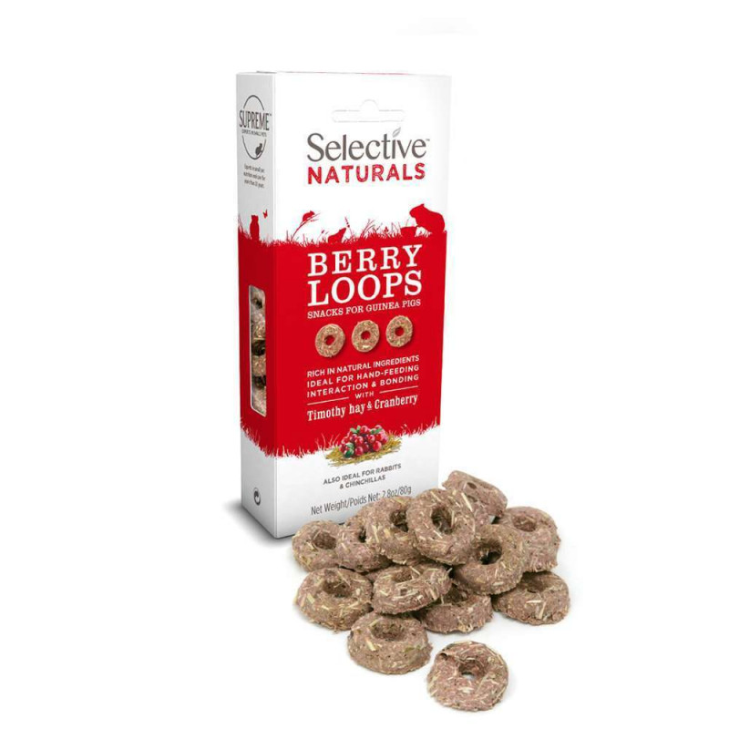Friandises - Foin de Fléole & Canneberge 80G