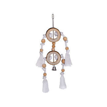 Jouet oiseau mobile dreamcatcher : coton 53cm