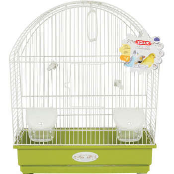 Cage Arabesque Salomée olive pour oiseau