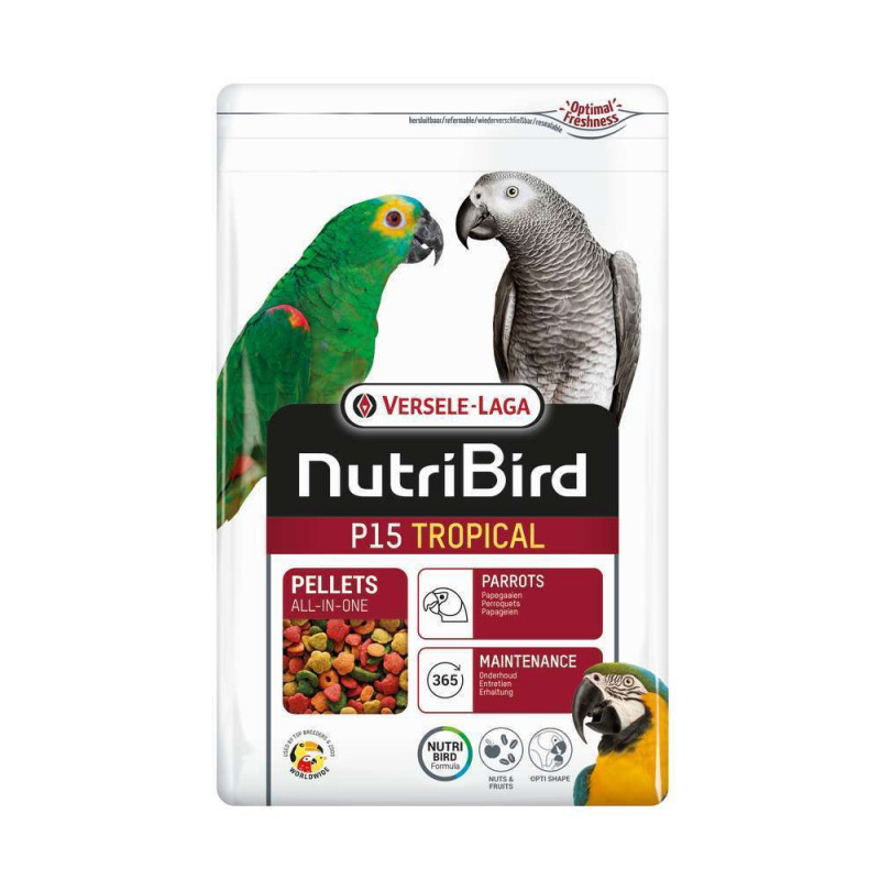 Aliment NutriBird P15 Tropical perroquet 3kg