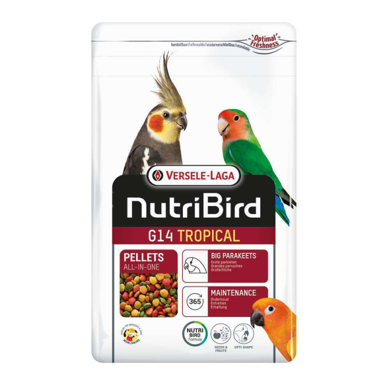 Aliment NutriBird Tropical 1 kg perruches XL