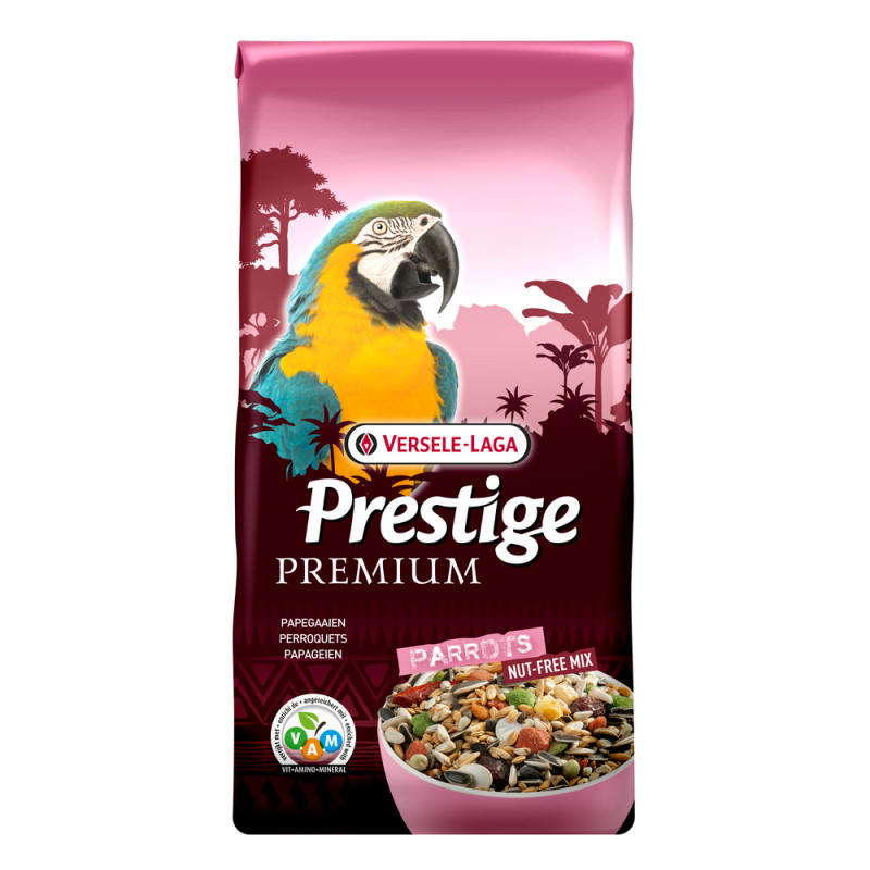 Mélange de graines sans noix pour perroquet Presti
