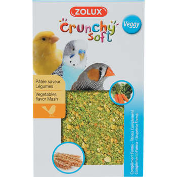 Pâtée aux légumes Crunchy Soft Veggy pour bec croc