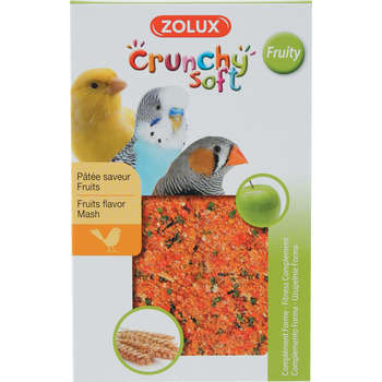 Pâtée aux fruits Crunchy Soft pour bec crochu - 15
