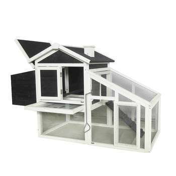 Poulailler Savannah en bois avec pondoir - 150x66x