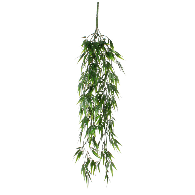 Plante artificielle retombante 'Bambou', coloris v
