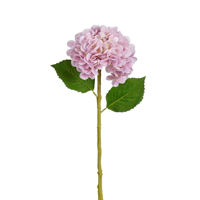 Fleur artificielle - Hortensia rose Real Touch L.