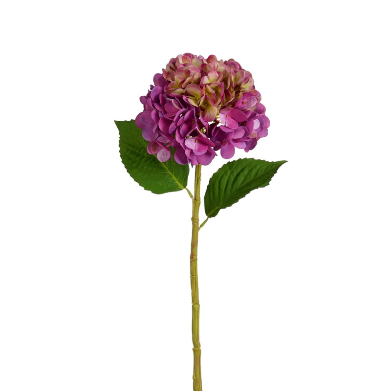 Fleur artificielle - Hortensia violet Real Touch L