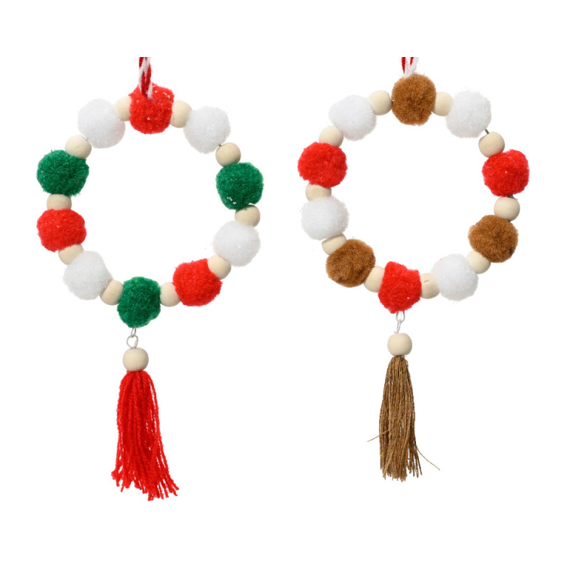 Suspension couronne boulettes d 19 cm