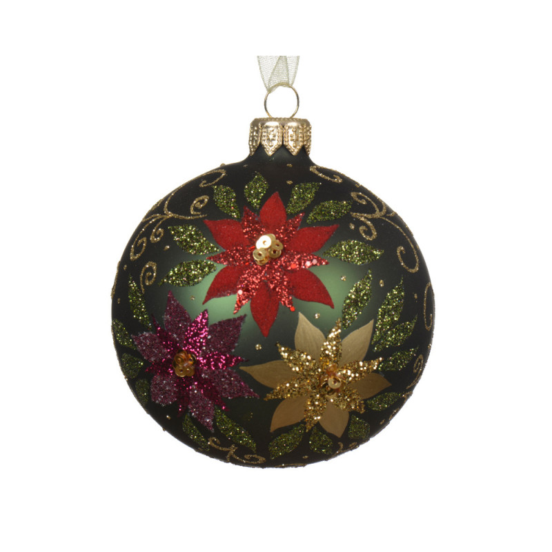 BOUL VR MOTIF FLEUR D8 VRT PIN