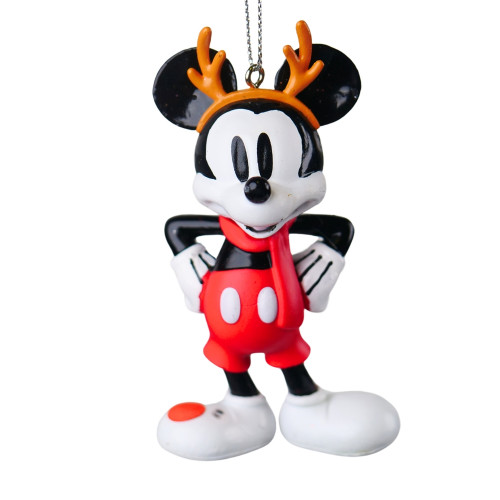 Suspension de Noël : Mickey en 3D - H. 6cm
