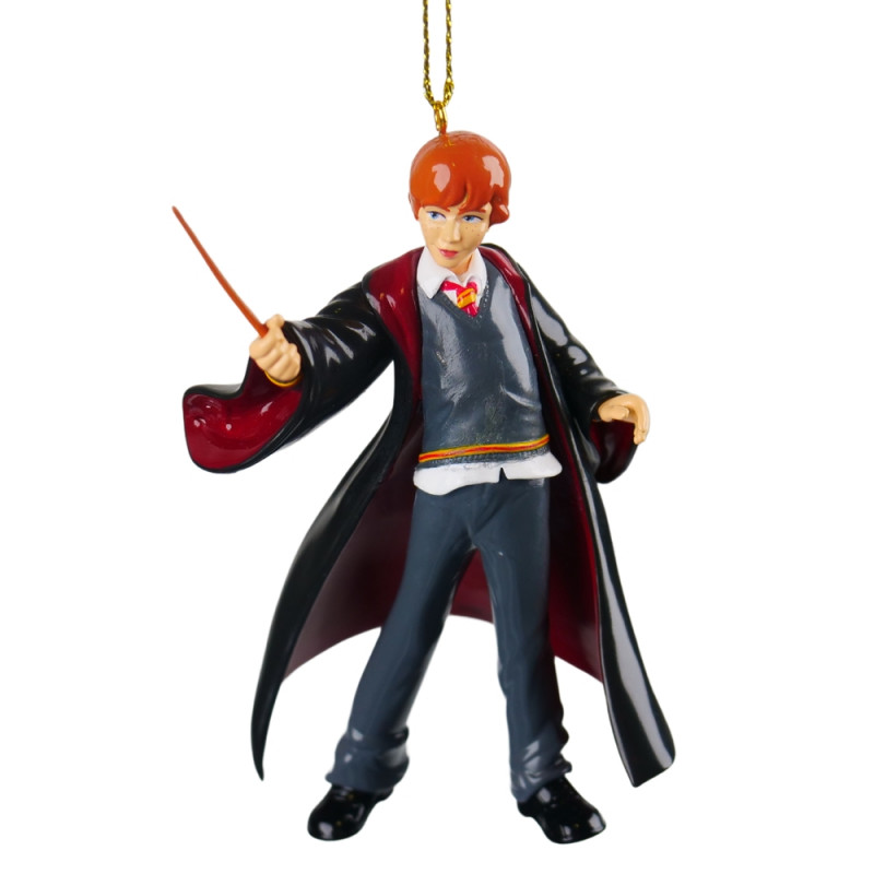Suspension de Noël en résine : Ronald Weasley en 3