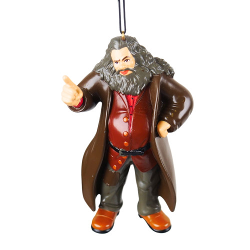 Suspension de Noël : Hagrid en résine 3D - H. 10cm