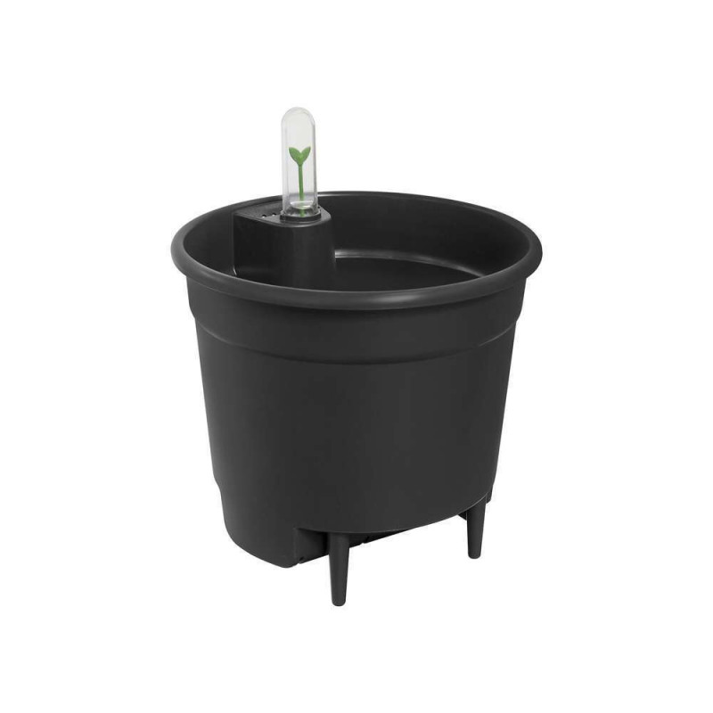 Self-Watering insert living noir 17cm