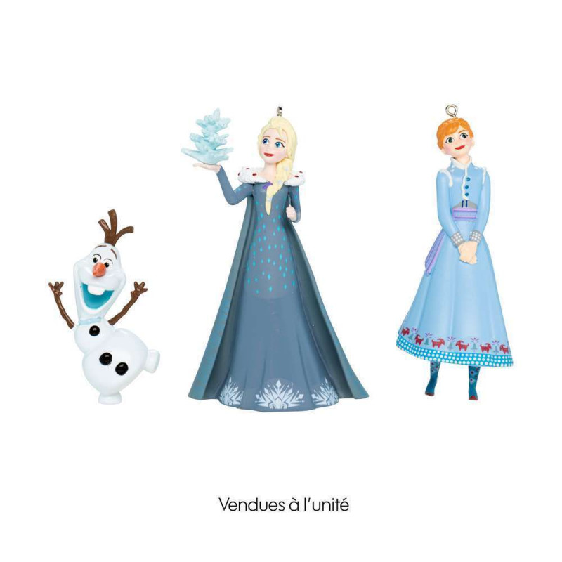 Suspension de Noël : la reine des neiges, décorati