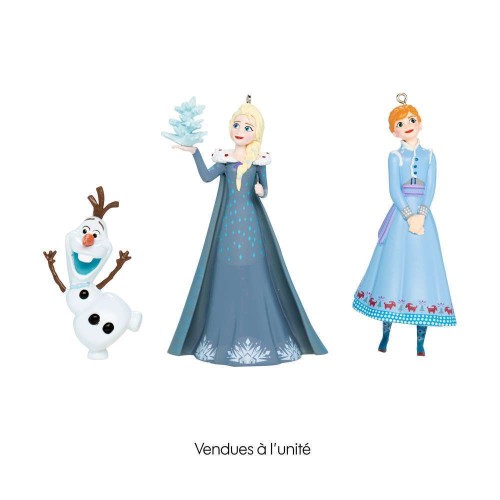 Suspension de Noël : la reine des neiges, décorati